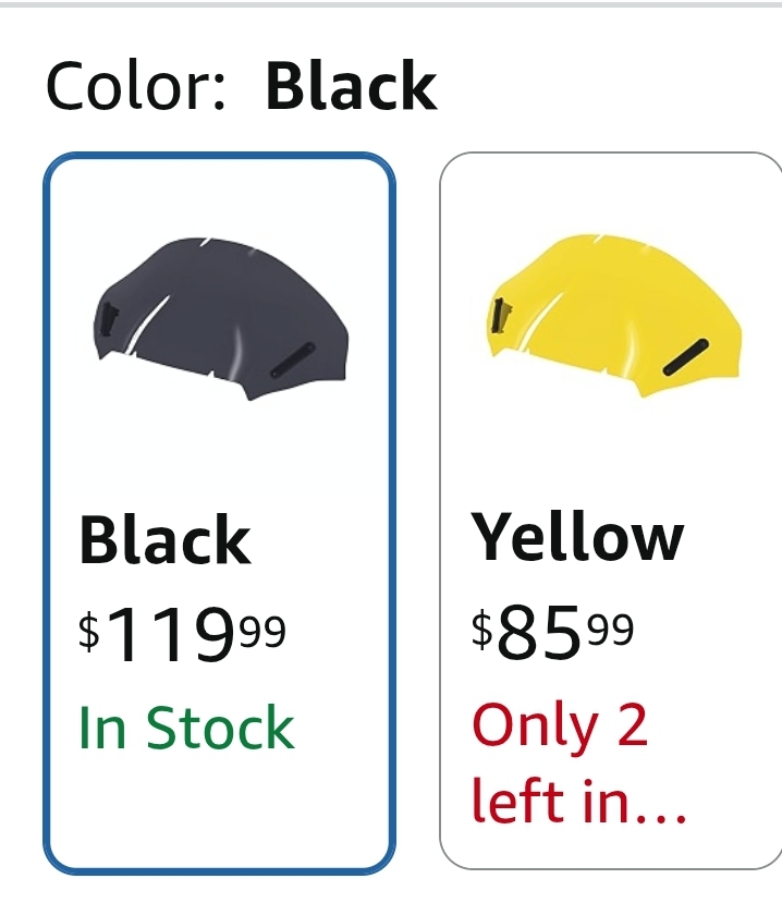 Road Glide Windshield 13.5" Wave Fairing Windscreen Cover for Harley, Black - Image 9