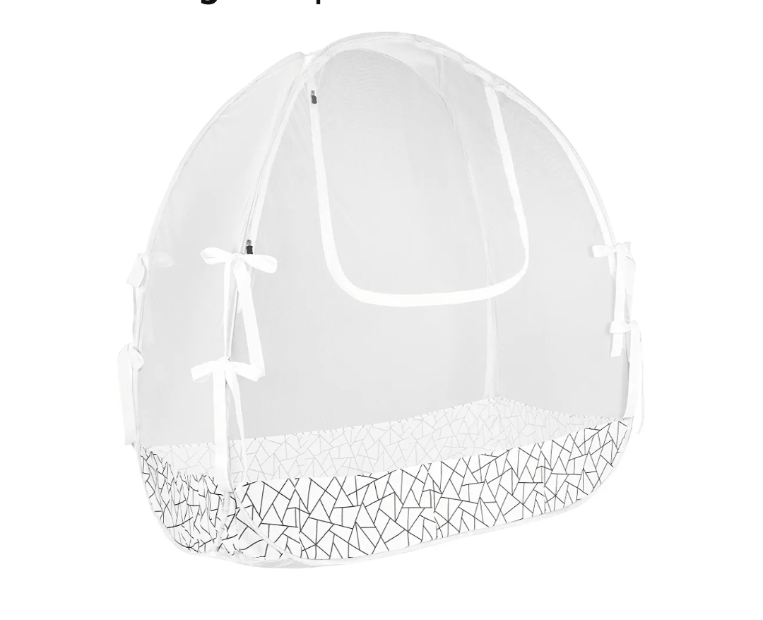 Crib Tent to Keep Baby from Climbing Out – Breathable Pop-Up Crib Net to Keep Baby in, Anti-Climb Safety Cover - Image 9