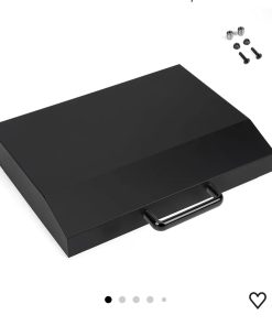 Stanbroil 22" Griddle Lid, Powder Coated Steel Hard Cover Hood for Blackstone 22 Inch Griddle, Black