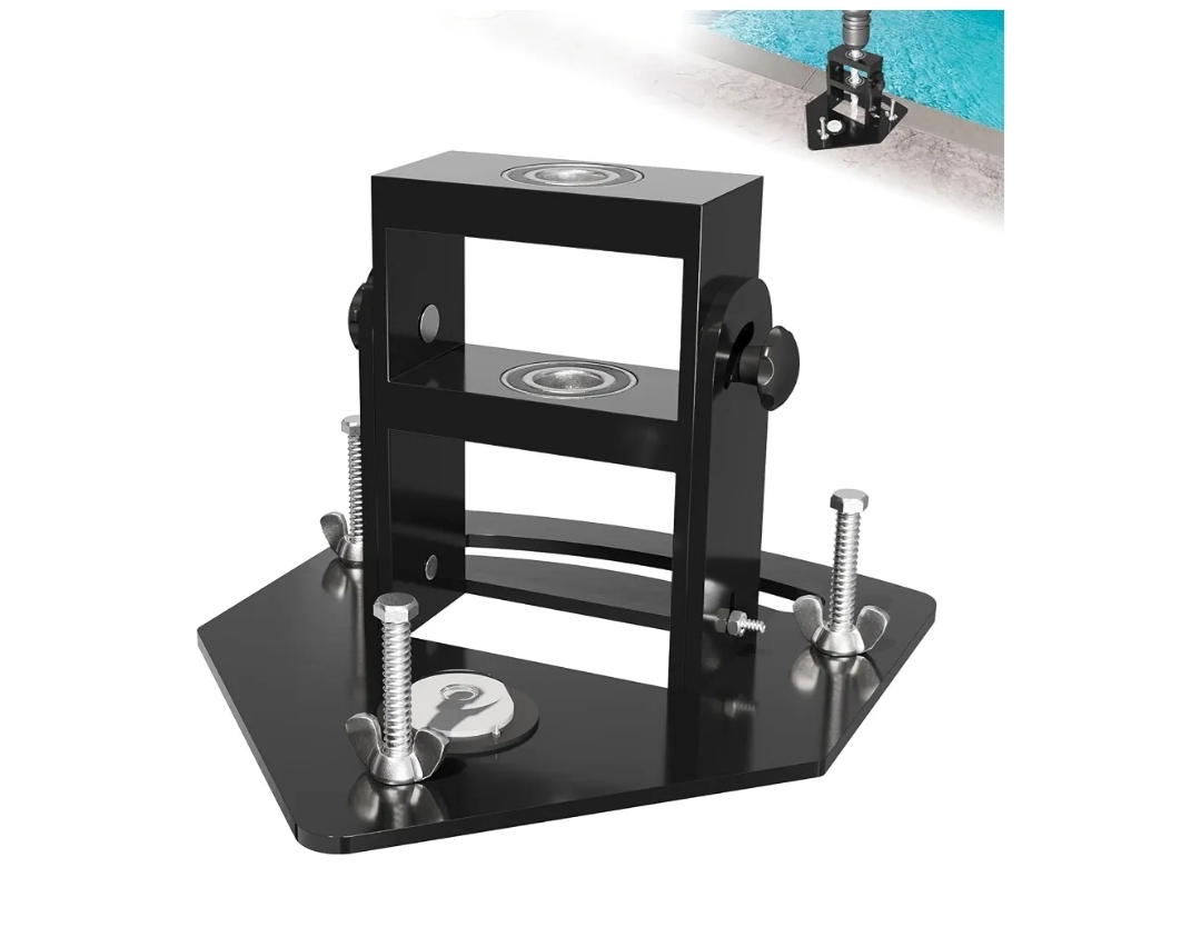 Pool Fence Drill Guide, Portable Drill Guide, Anchor Hole Size 5/8"