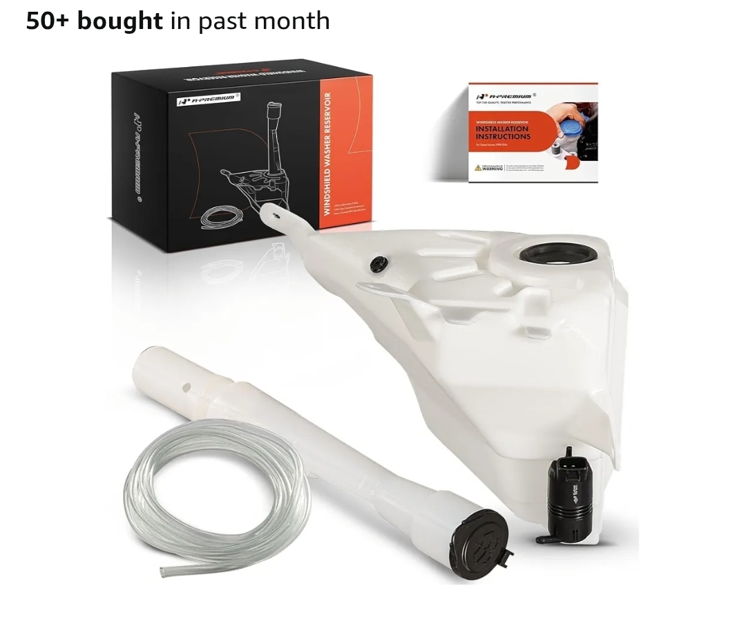 A-Premium Windshield Washer Reservoir Tank Assembly - Image 12