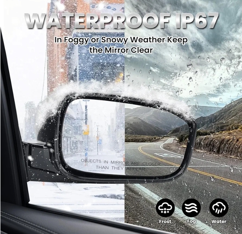 Right Passenger Side Mirror Compatible with Honda - Image 5