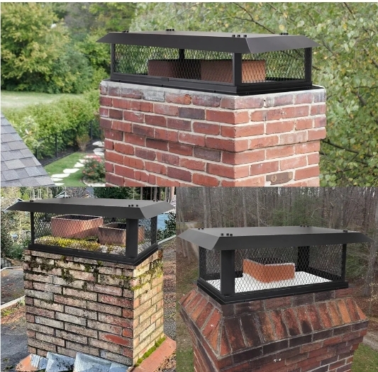 Chimney Cap 14x30 Chimney Cover,Fireplace Chimney Caps for Outside 14"x30" - Image 11