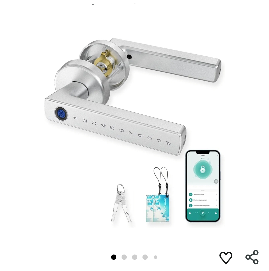 Fingerprint Door Lock, Smart Fingerprint Door Knob