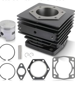 Golf Cart Top End Rebuild Kit for 1976-1988 EZGO 2 Cycle Gas, Cylinder & Piston Kit