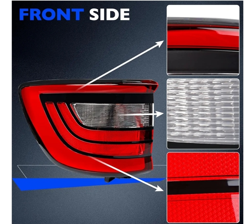 LED Tail light Left Compatible with 2014-2023 Dodge Durango Driver Outer Side - Image 9