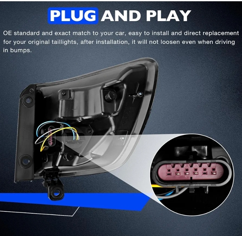 LED Tail light Left Compatible with 2014-2023 Dodge Durango Driver Outer Side - Image 11