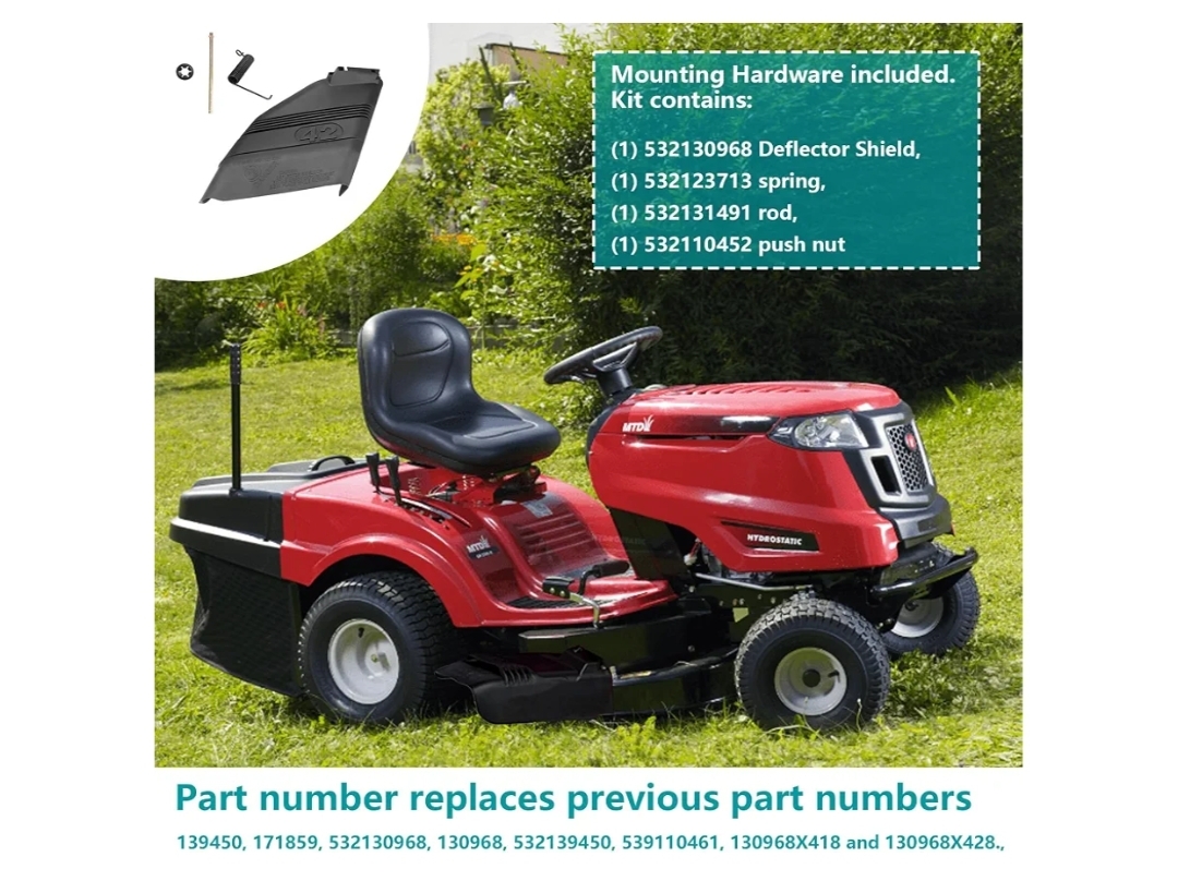 POULAN 42" Mower Deck Deflector Shield kit with Mounting Hardware - Image 7