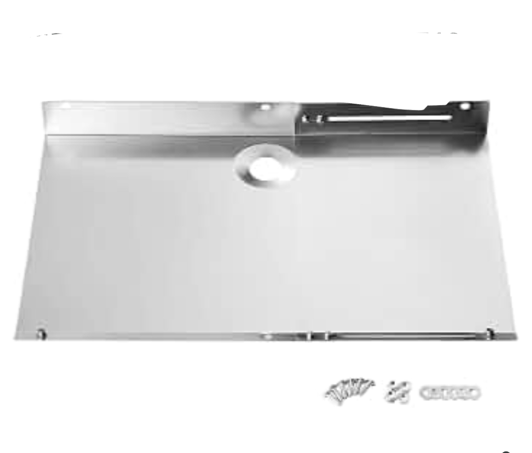 463344015 G460-2900-W2 Gas Tank Heat Shield Replacement Parts for Charbroil