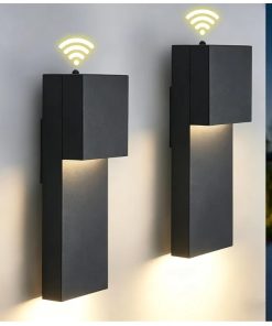 2 Pack LED Outdoor Wall Sconce, Dusk to Dawn Outdoor Lighting
