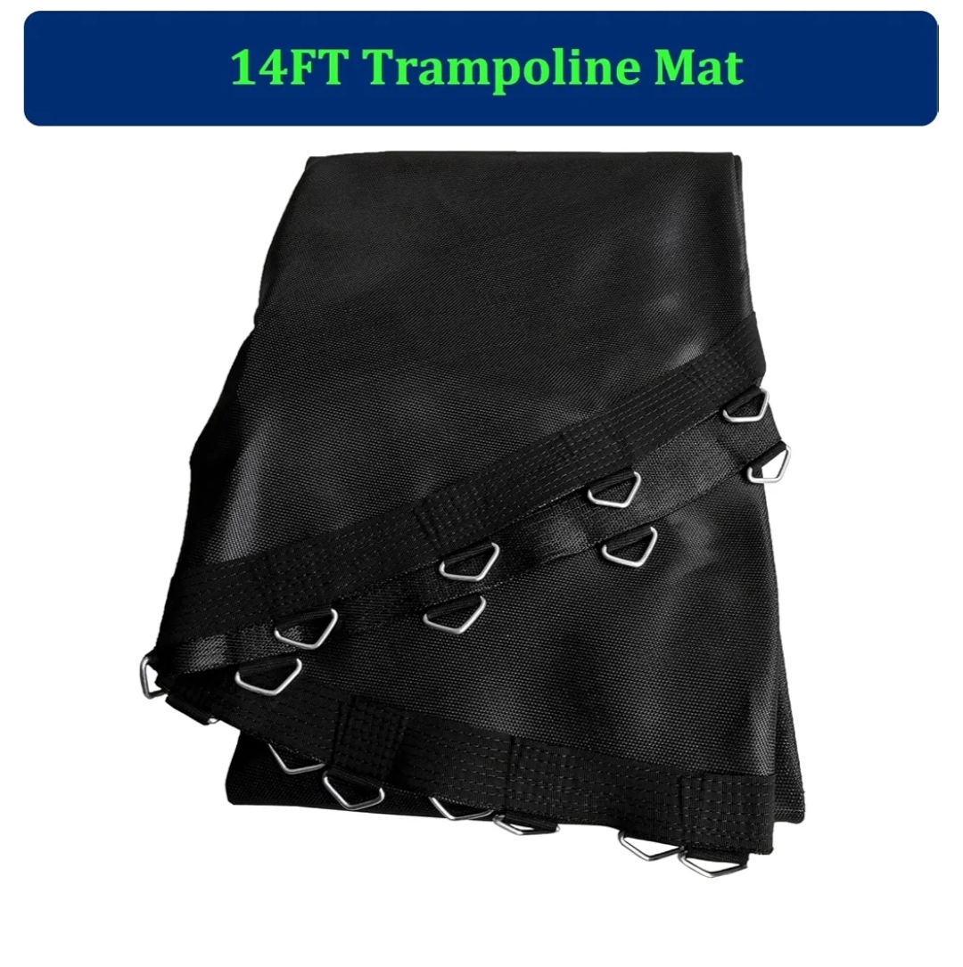 Trampoline Replacement Mat, Mat Diameter: 11.97-12.56FT, Fits 14ft Trampoline Frame, with 72, 80, 84, 88, 96 Rings - Image 11