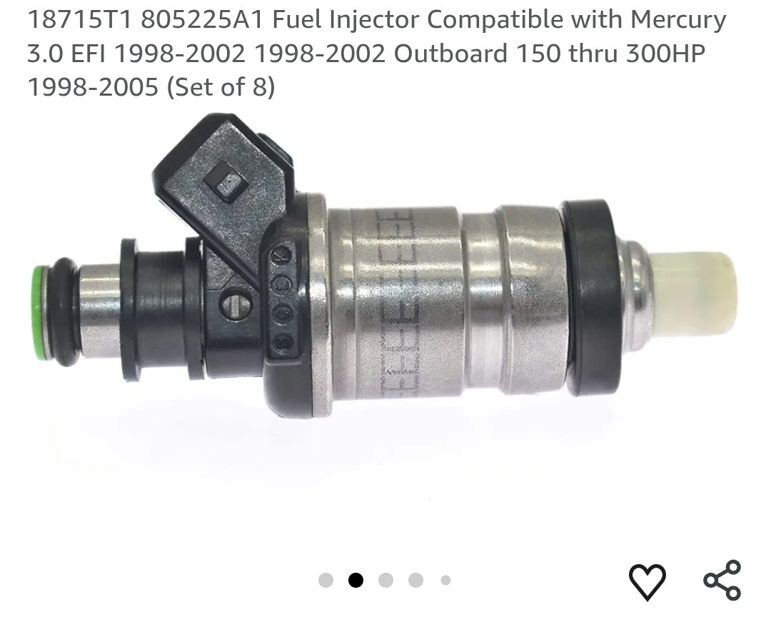 8pk 18715T1 805225A1 Fuel Injector - Image 5