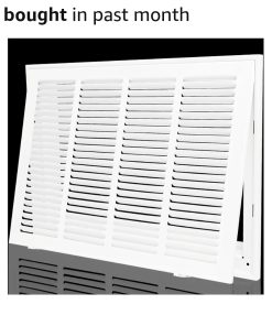 20x12 Return Air Grille, Return Air Vent Cover for 20"Wx12"H Duct Opening