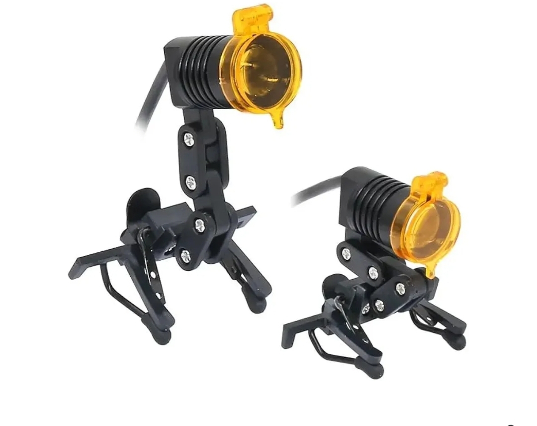 3W Dental Headlight with Clip for Loupes Glasses Portable LED Headlamp - Image 5