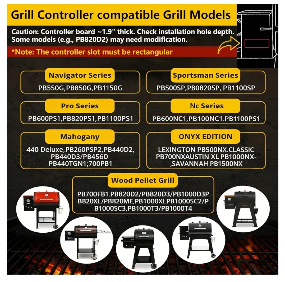 PID WiFi Control Board for Pit Boss Pro/Navigator/Sportsman - Image 5