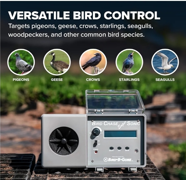 Bird Chase Super Sonic, Outdoor Sound Repellent - Image 7