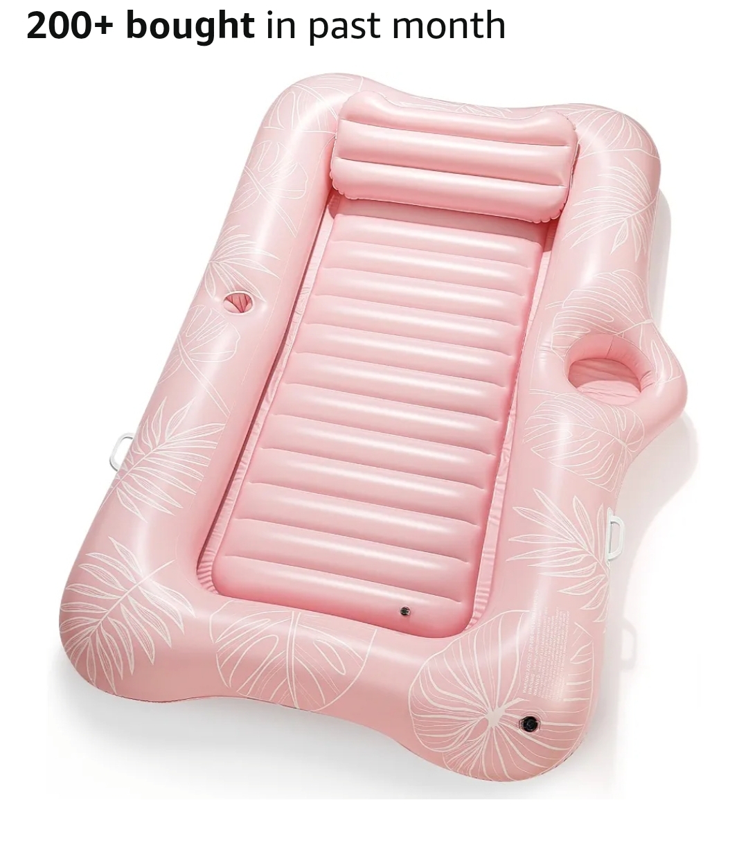 Inflatable Tanning Pool Lounger Float, Suntan Tub for Adults - Image 9