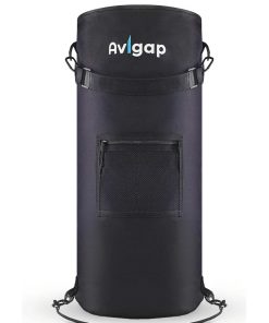 Boat Trash Can, 100% Odor & Leak-Free, Fits 10–13 Gal Bags, Reusable