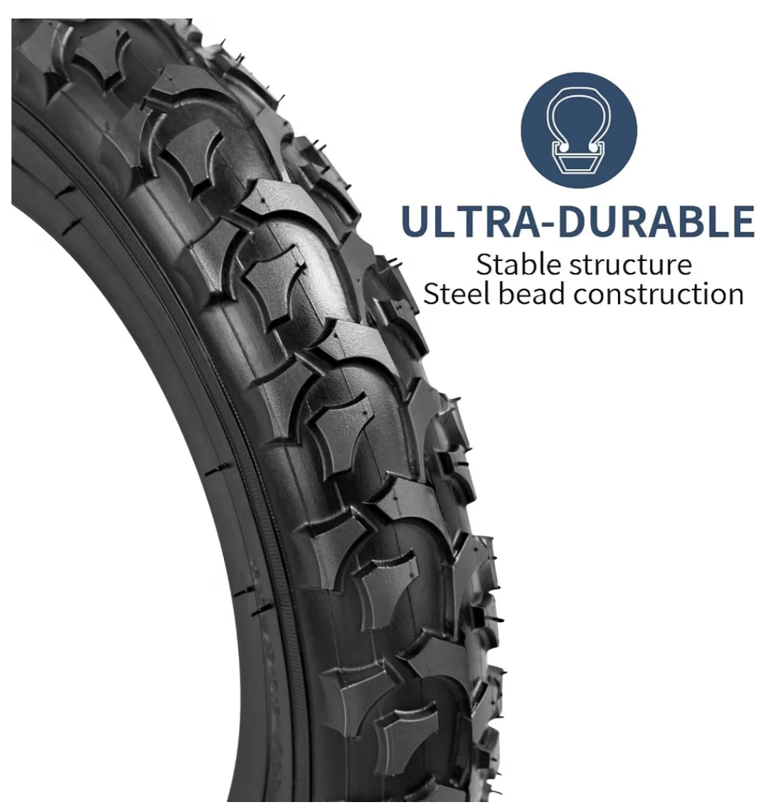3-PCS 12.5" Kid Bike Tire 12 ½ X 2 ¼ (62-203) and 12.5" Bike Tubes Schrader Valve - Image 4