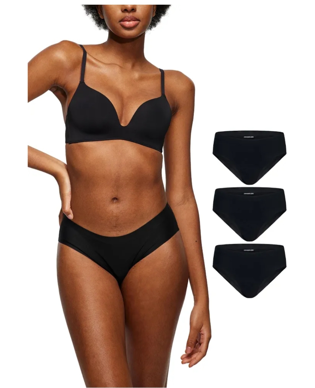 LEAKPROOF2.0 Seamless Bikini Period Underwear for Women, Small