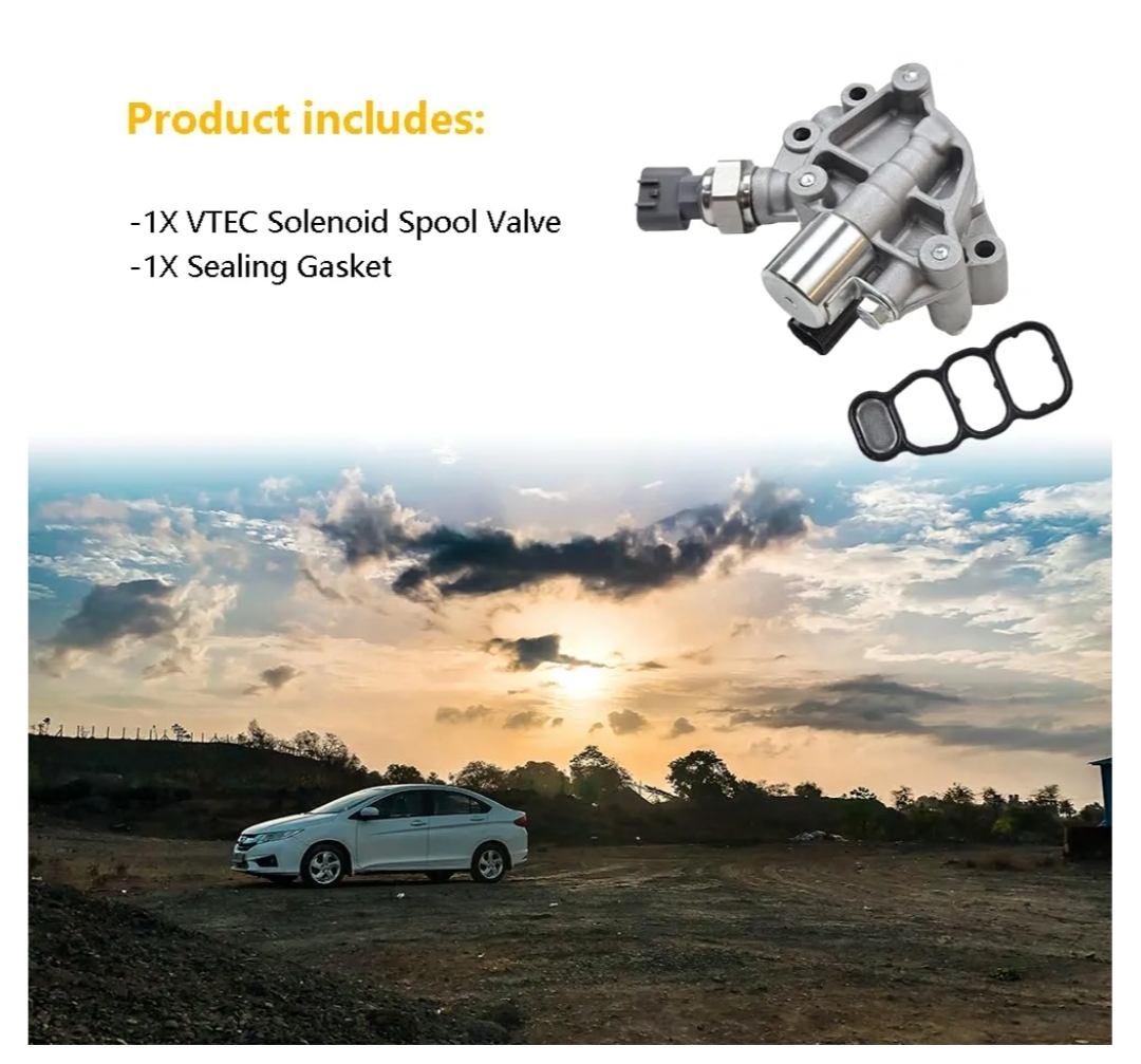 15810-RKB-J01 Engine Variable Valve Timing (VVT) Solenoid, VTEC Solenoid Spool Valve, Transmission Clutch Dual Linear Shift Solenoid | Fit for Honda - Image 9
