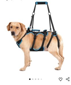 Dog Lift Harness for Medium Male Dogs Friendly, 2 in 1 Detachable Support Harness, Full Body Dog Carrying with 4 Handles