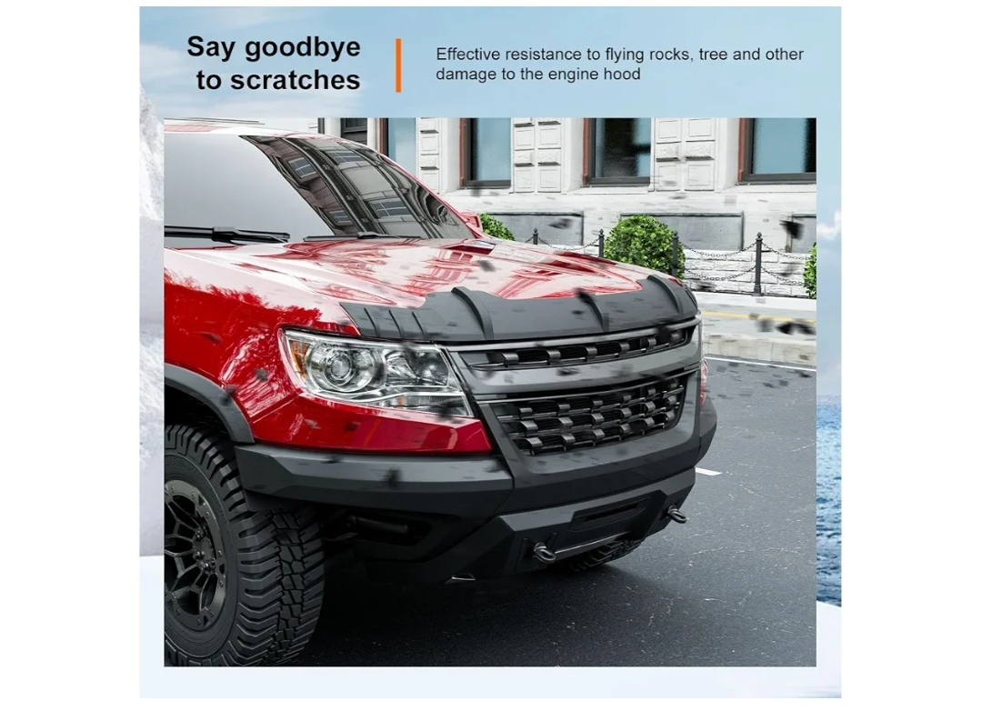 Hood Deflector Compatible with 2015-2022 Chevy Colorado - Image 5