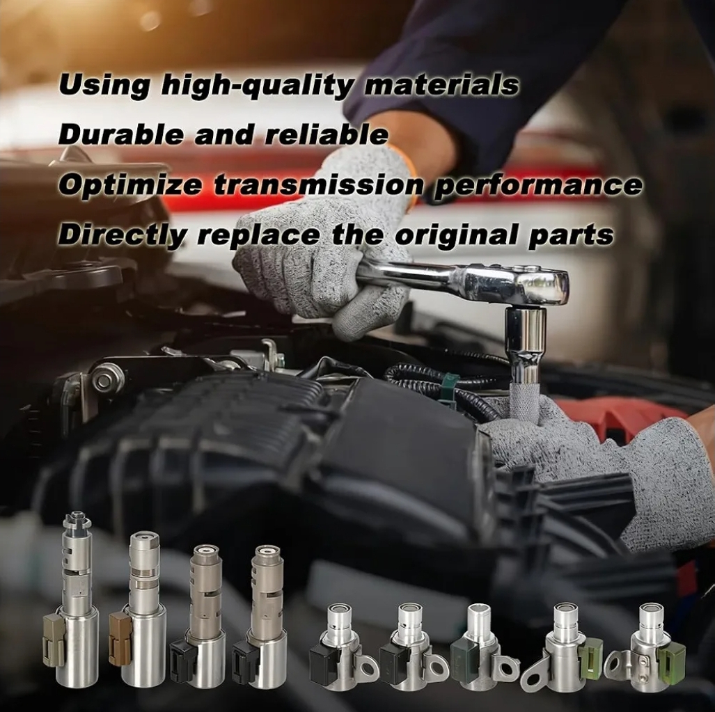 9 PCS Transmission Shift Solenoid Kit, Replaces Part A760 A761E A960E AB60E AB60F, Compatible with Toyota - Image 10