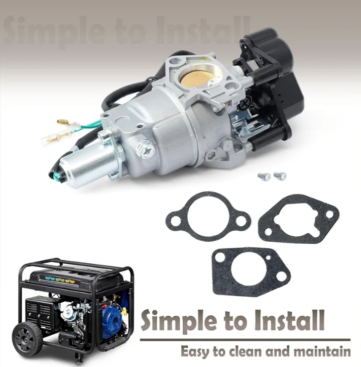 Carburetor Compatible with Westinghouse Wgen11500TFc Wgen10500TFc Tri Fuel Portable Generator with 550CC Engine, Carb w/3 Gaskets - Image 8