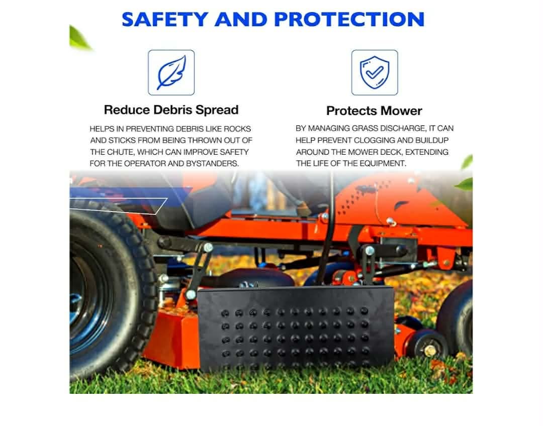 Mower Chute Blocker Fits Zero Turn Exmark, Gravely, Hustler, Kubota, Scag - Image 6