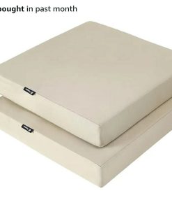 Patio Chair Cushions 20 x 20 x 3 Inch Waterproof Outdoor Seat Cushions