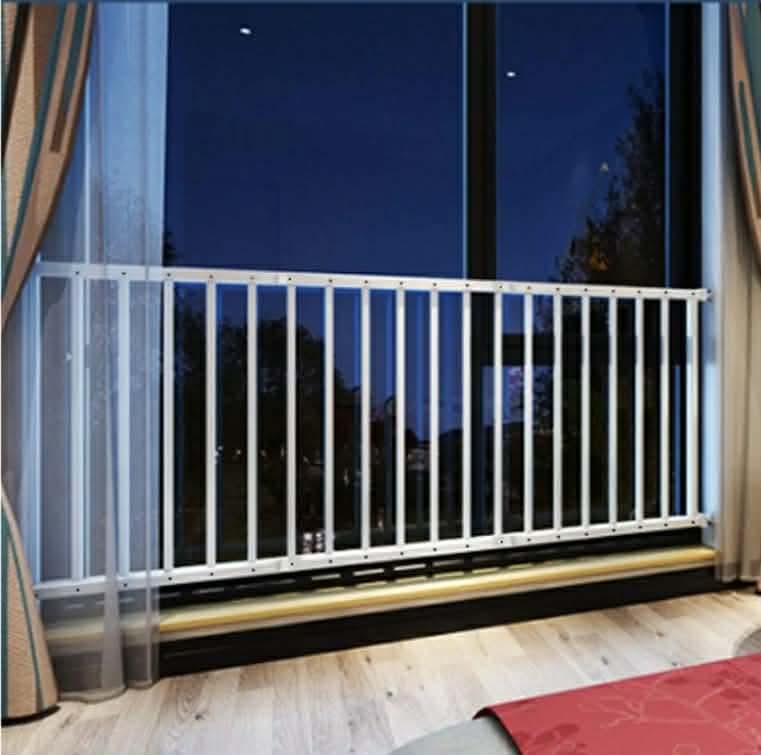 61.41-86.61" Wide Window Guards for Child Safety White 3 Piece - Image 4