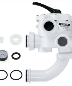261055 Multiport Valve Replacement for Triton C II HD & Quad D.E. Pool and Spa Side Mound DE and Sand Filters, 2 Inch Plumbing, 7 1/2 Inch Centerline (261055)