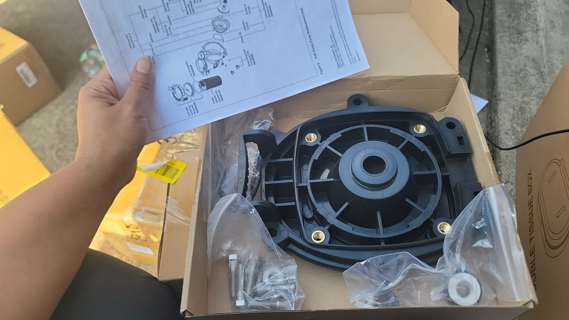 R0445200 Backplate for Zodiac Jandy Pool and Spa Pumps ePump, Stealth, PlusHP, Waterfall, MaxHP, Model JEP, SHPF/SHPM, PHPF/PHPM, SWF, MHPM - Image 3