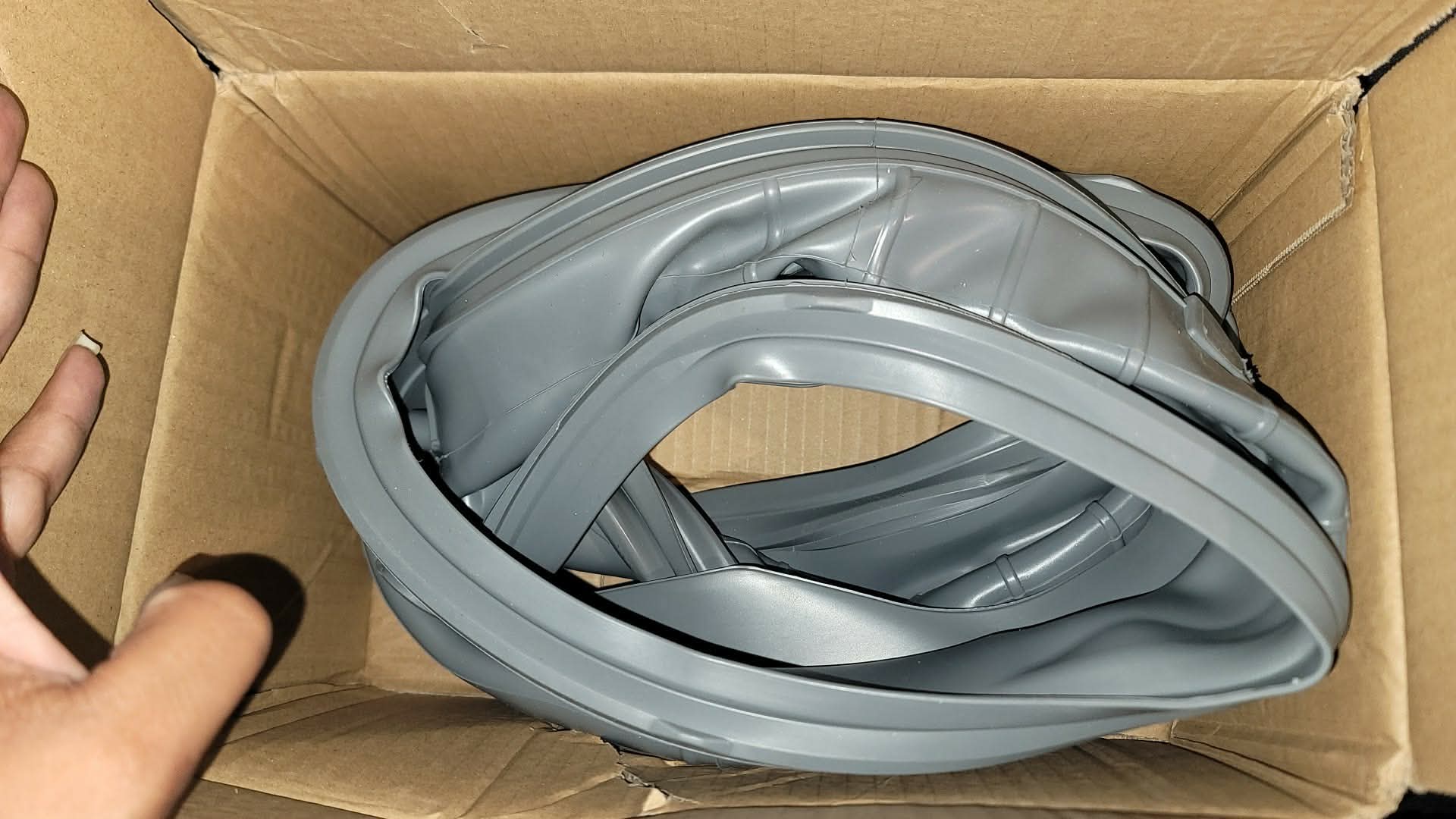 WM3400CW/00 Door Gasket For WM3400CW/00 Washer Door Boot WM3700HWA/03 WM3600HWA/00/03 MDS65736915 Door Gasket Seal Parts,Front Load Washer Door Seal Replaces 4964148, EAP12748962 - Image 3