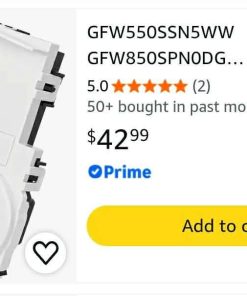 Alternative view of Washer Door Lock Washer Door Lock Fit for GE