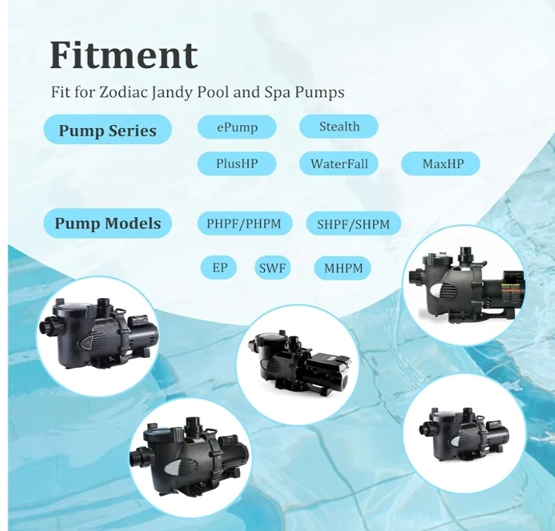 R0445200 Backplate for Zodiac Jandy Pool and Spa Pumps ePump, Stealth, PlusHP, Waterfall, MaxHP, Model JEP, SHPF/SHPM, PHPF/PHPM, SWF, MHPM - Image 6