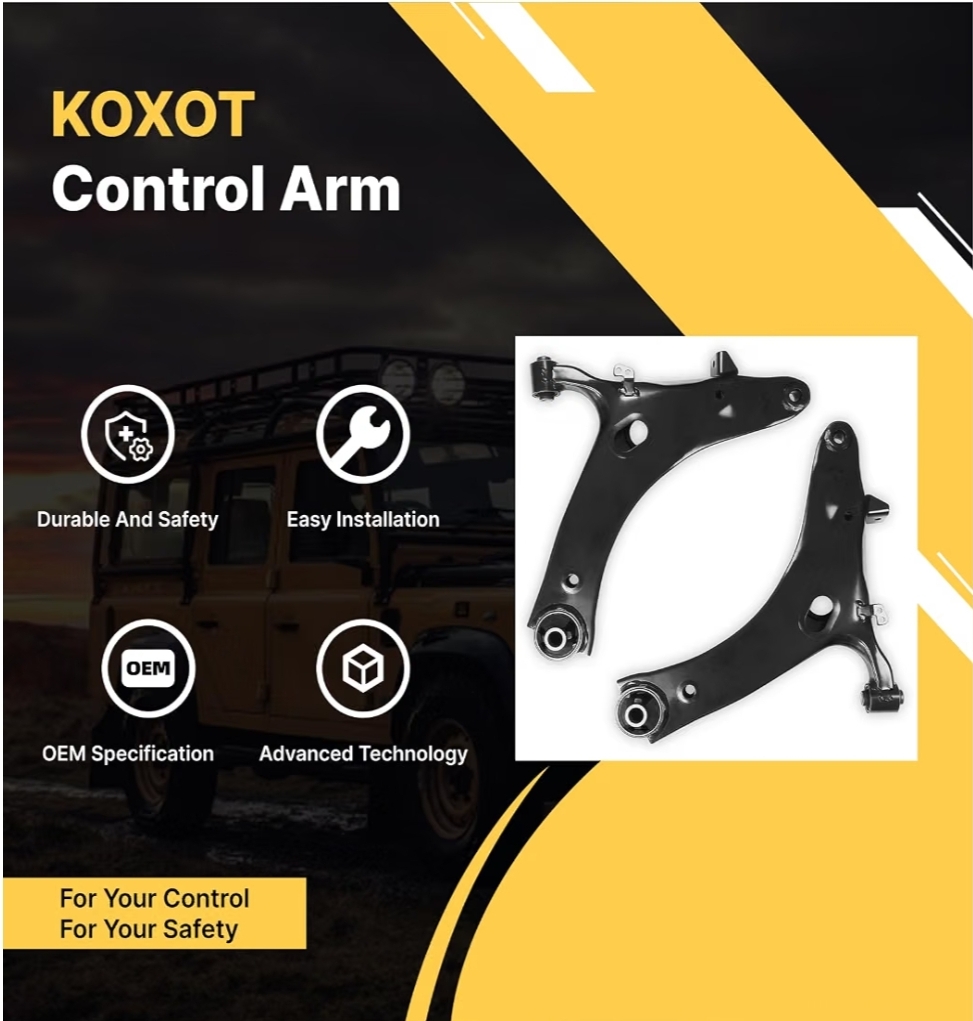 2Pcs Front Lower Control Arm with Ball Joint Assembly - Image 7