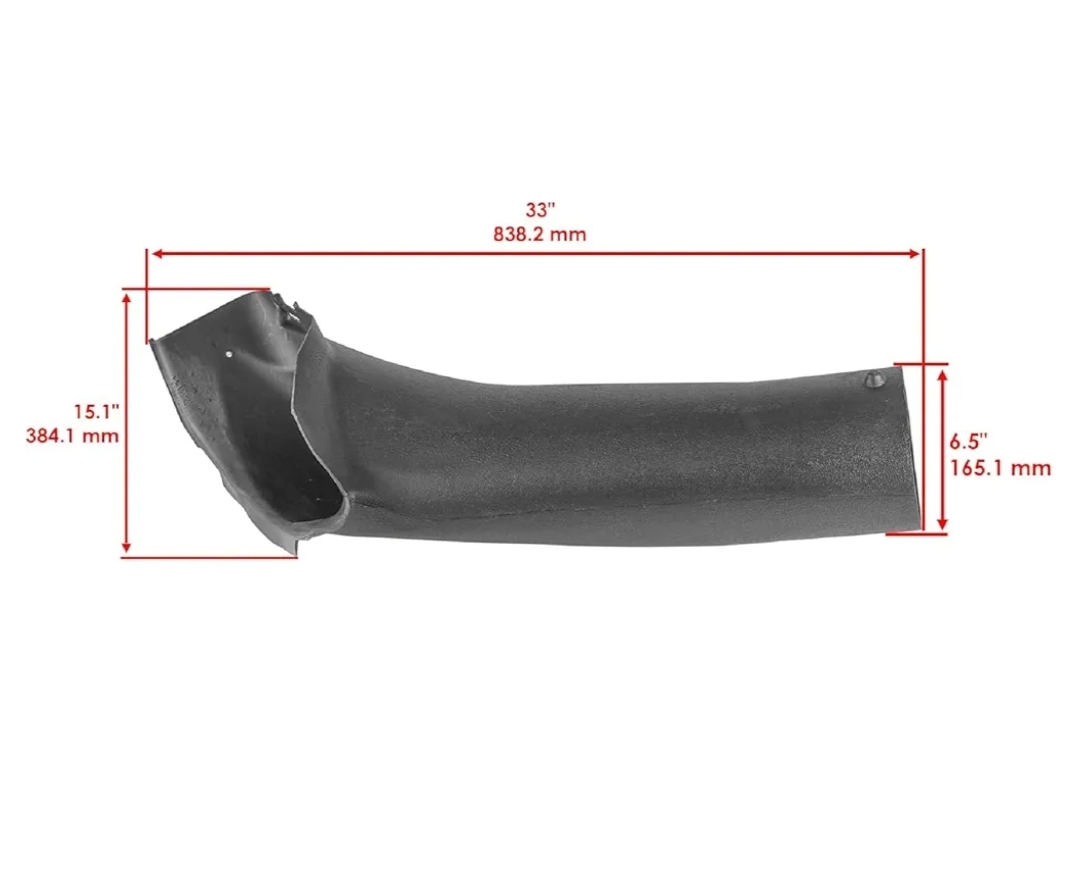 592866501 Lawn Tractor Bagger Attachment Lower Chute Genuine Original Equipment Manufacturer (OEM) Part - Image 4
