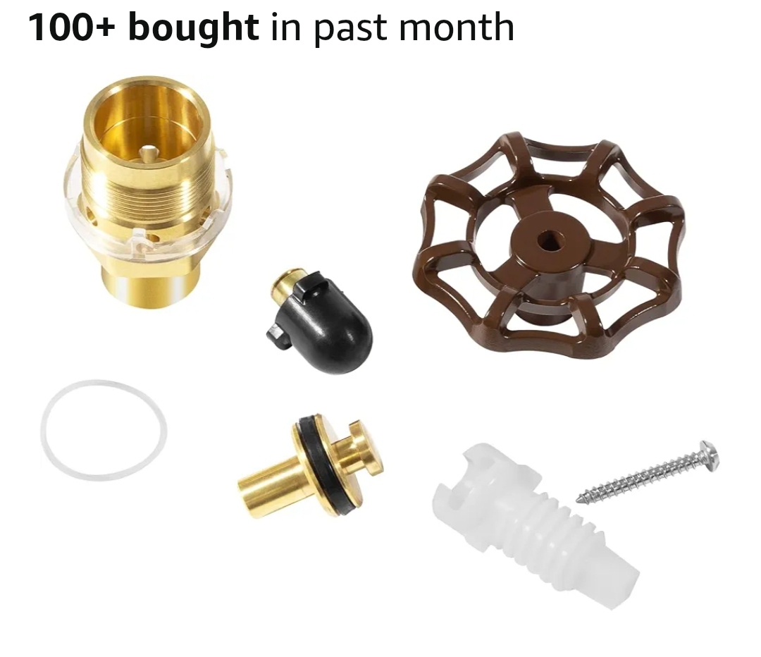 RK-25 Repair Kit for Woodford Model 20 25 27 Faucet Outdoor Wall Faucet Repair Kit - Image 12