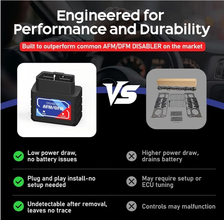 AFM Disabler, Active Fuel Management Delete Disabler Compatible with V6 & V8 GM Motors - Image 10