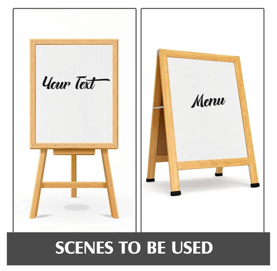 6 Pcs Corrugated Poster Board 24 x 48 in, 4 mm Plastic Sheet, White - Image 10