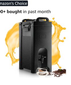Insulated Beverage Dispenser 5 Gal, Commercial Hot/Cold Drink Dispenser