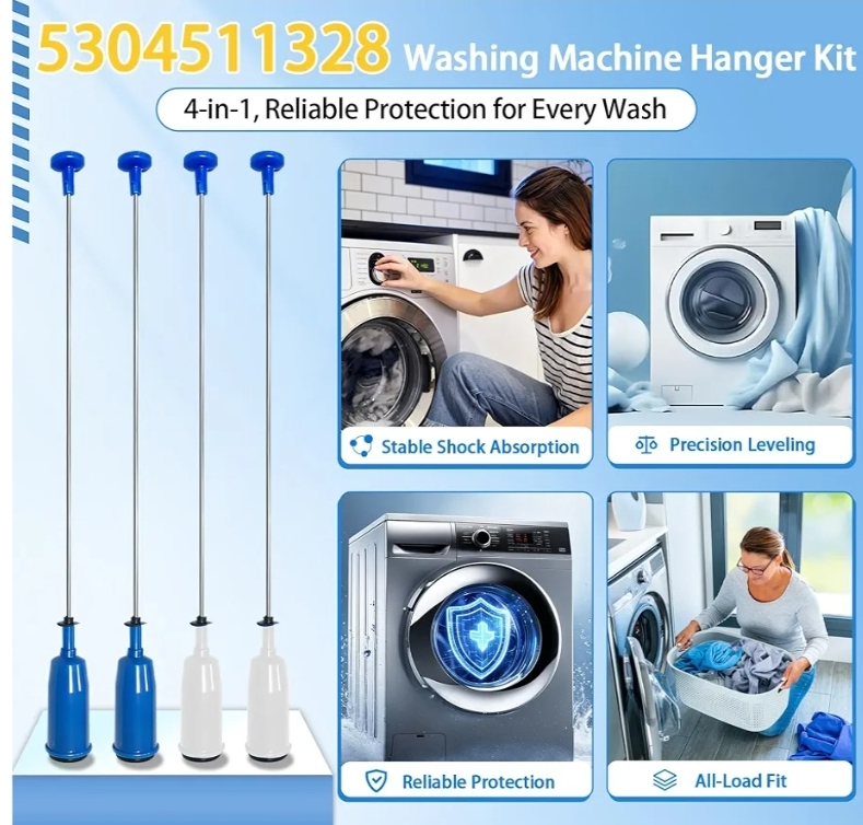 Washing Machine Suspension Rod, Washer Suspension Rod Kit (4PCS) - Image 5