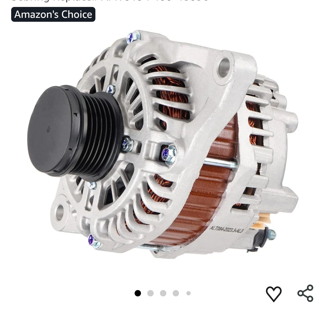 New Alternator for Chrysler, Jeep, Dodge