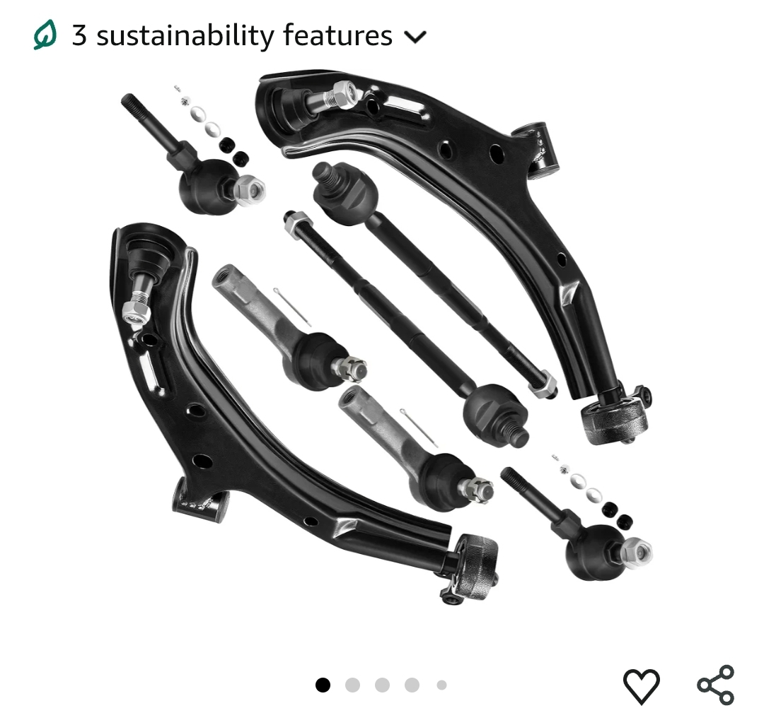 SCITOO 8pcs Front Suspension Kit For Nissan for Sentra 2001-2006