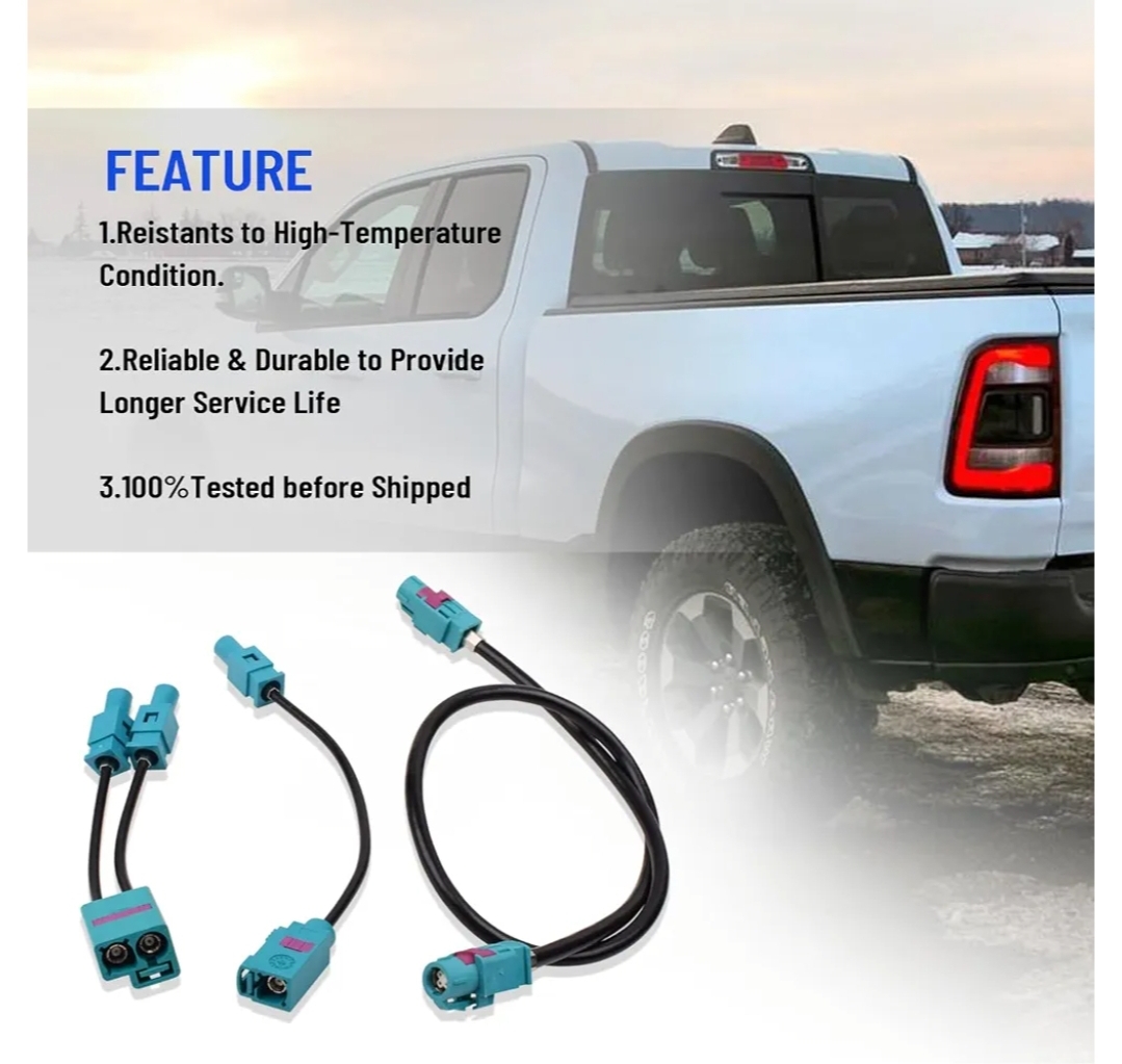 12-Inch Uconnect 5 Upgrade Wiring Harness Only, 5-Inch Radio or 8.4-Inch Uconnect 4/4C, 6-Cable Adapter Set - Image 7