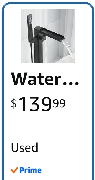 Freestanding Bathtub Faucet, Floor Mount Bathtub Faucet with 2 Water Outlet Modes, Swivel Gooseneck Spout with Hand Shower - Image 11