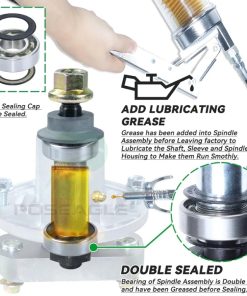 Alternative view of GY20785 Spindle Assembly for John Deere L100 L110 L120 L130 Mowers