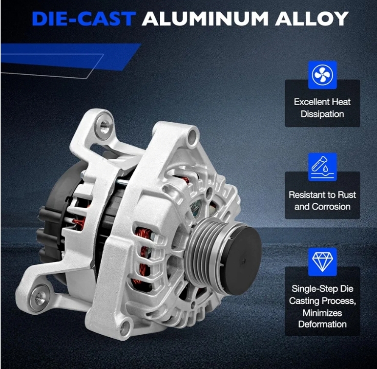 Alternator Fits for Chevy Cruze 2012-2015, Cruze Limited 2016 L4 1.4L - Image 9